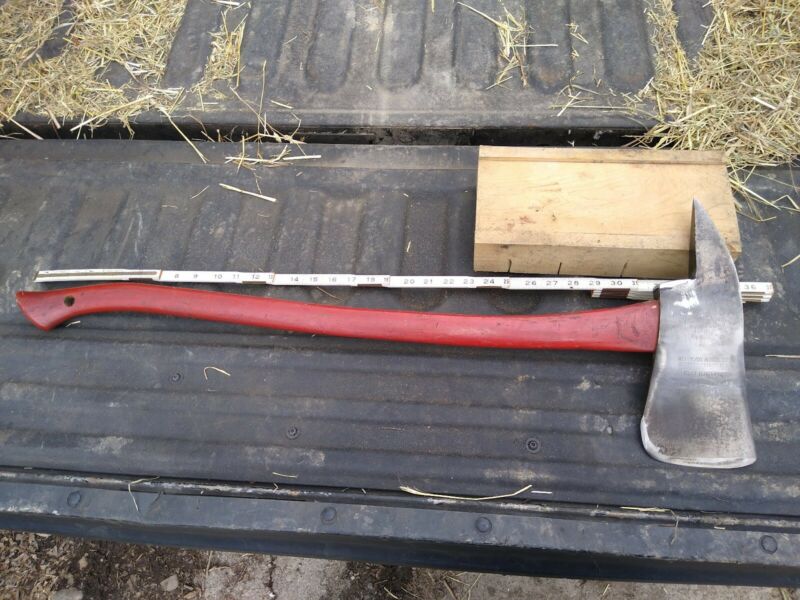 Kelly Firemans Axe Head KELLY AXE MFG CO CHARLESTON W VA Vintage Fire