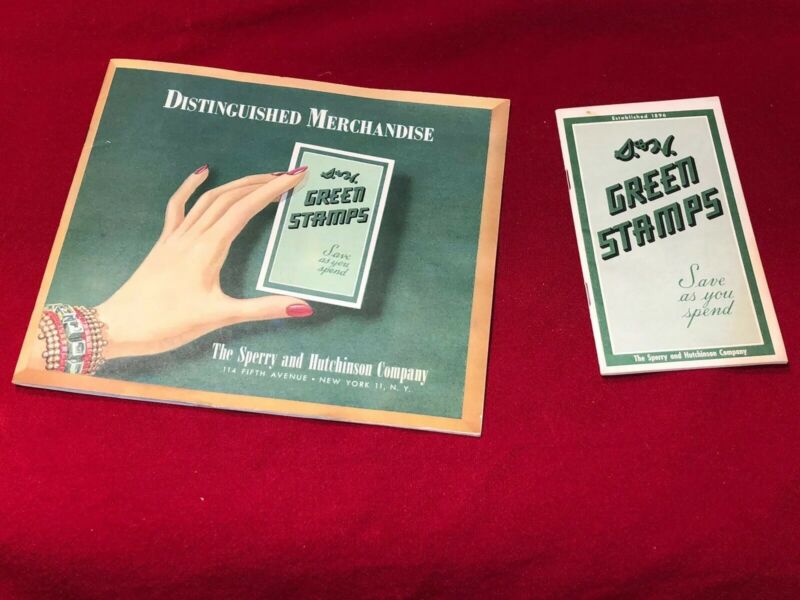 1950â€™s S&H Green Stamps, Book, Catalogue Antique Price Guide