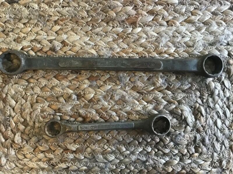 2 Vintage Craftsman Box End Wrenches Antique Price Guide Details Page