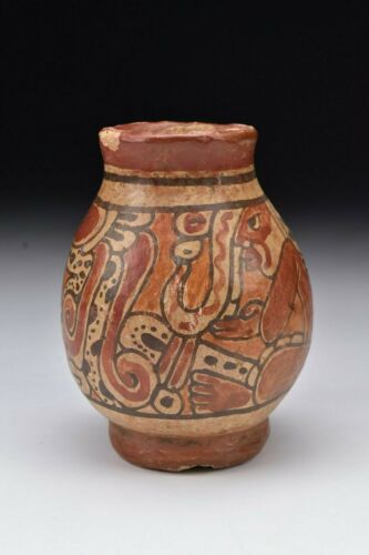 mayan pottery figures