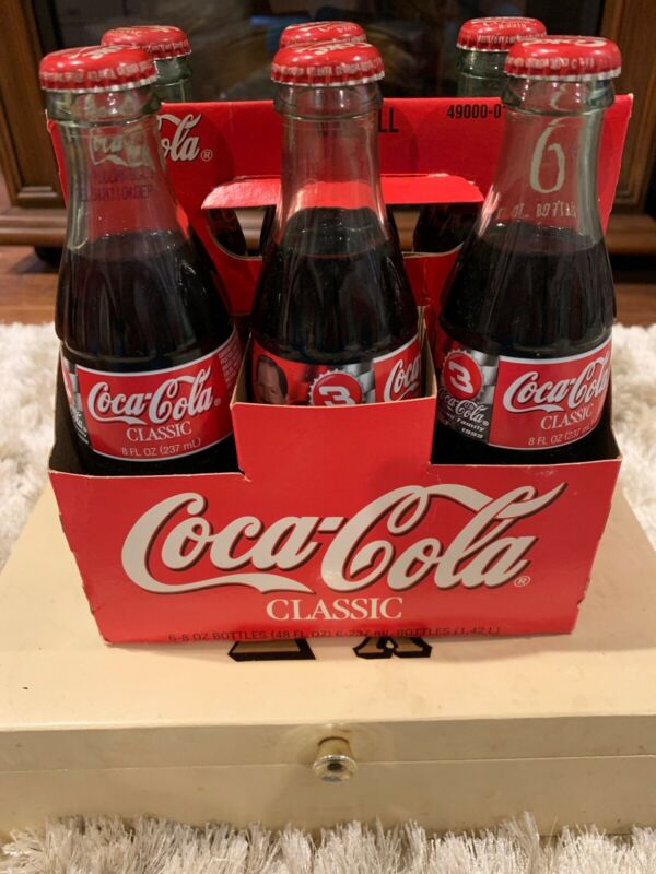 1999 CocaCola Dale Earnhardt 3 NASCAR Racing Family 8oz 6 pack Coke