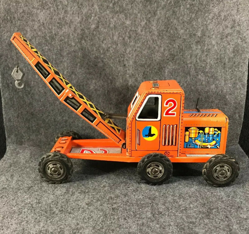 antique toy crane