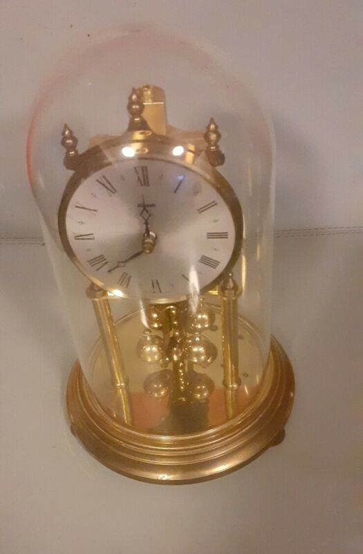 Kundo Anniversary Clock With Dome For Repair 9" Antique Price Guide
