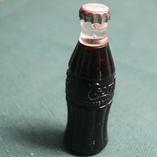 VINTAGE Plastic Miniature COCA COLA Bottle Lighter COKE Antique