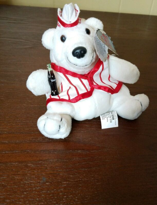 coca cola collectible bean bag plush