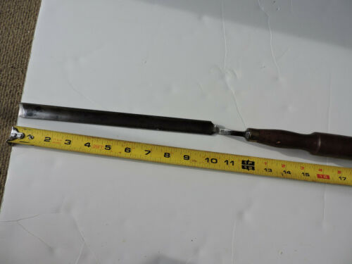 Vintage Long gouge/chisel by DR Barton, 3/4", cranked, VGC -- Antique ...