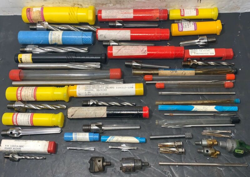 Lot of Machinist Tools Aircraft Reamer HSS Countersink Guhring NOS New