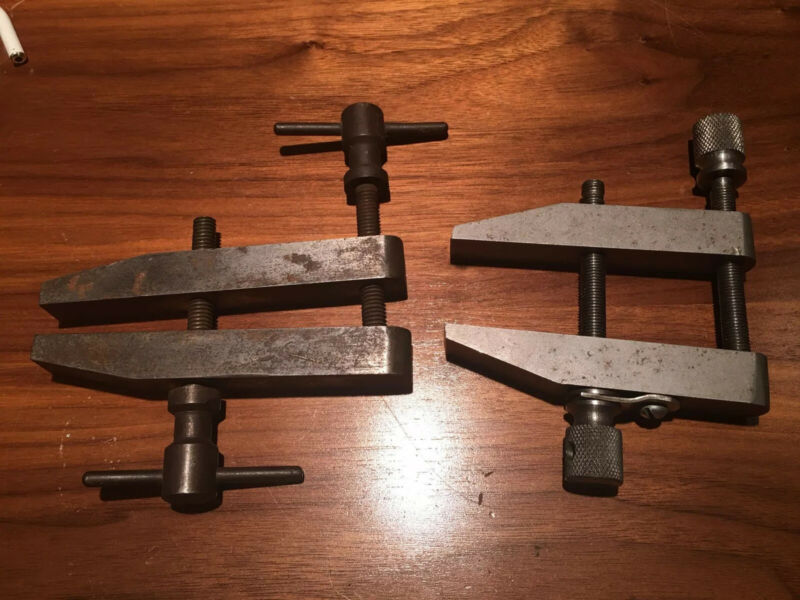 Lot Of 2 Machinist Toolmaker Parallel Clamps -- Antique Price Guide ...