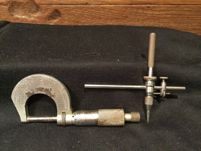 Vintage Starrett Machinist Lot Micrometer Plus Antique Price Guide Details Page
