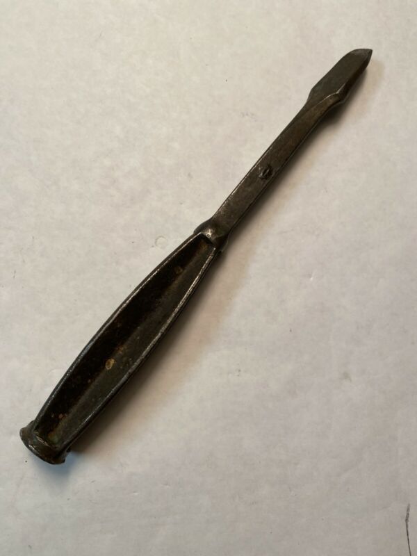 Vintage Fordson Tractor Flat Head All Metal Screwdriver Tool 9" Antique