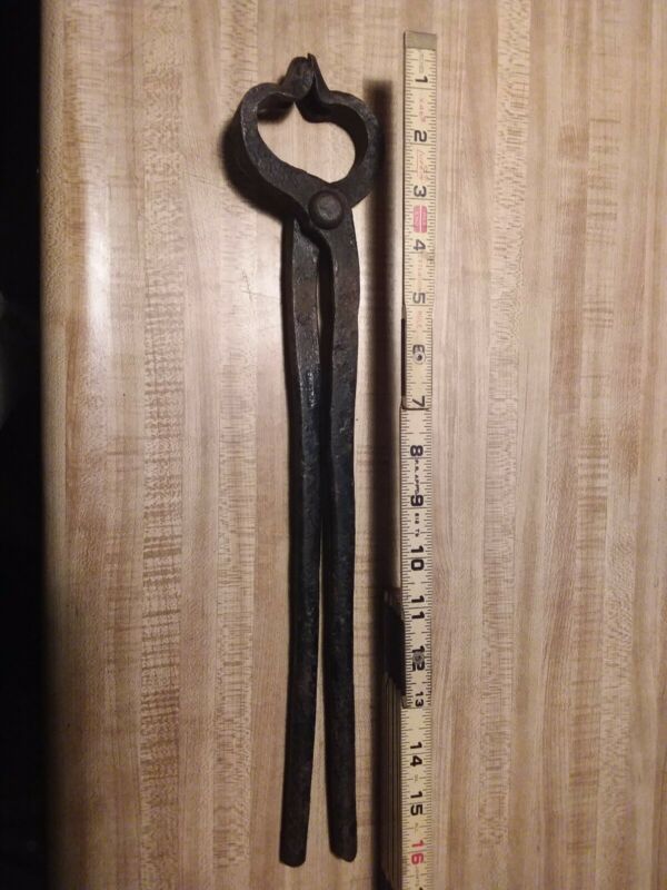 Vintage blacksmith tongs marked Antique Price Guide Details Page