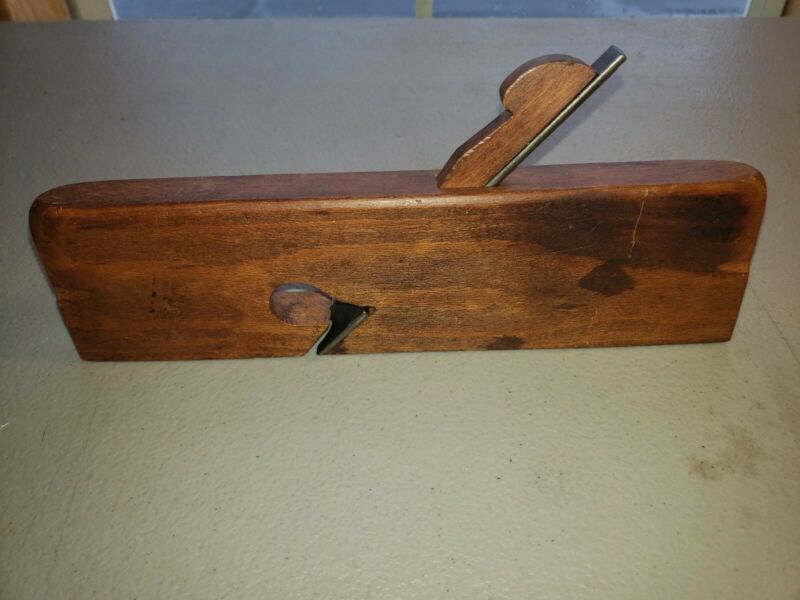 Antique Vintage Wooden Wood Plane Planer Edger Molder Carpenter Tools ...