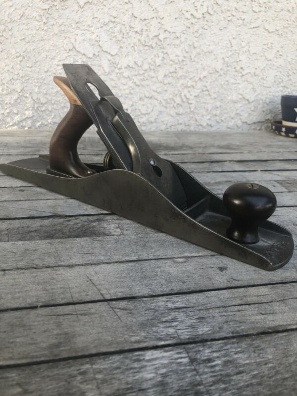 Vintage Stanley Bailey No 5 1/2 Smoothing Hand Plane Type 7 or 8