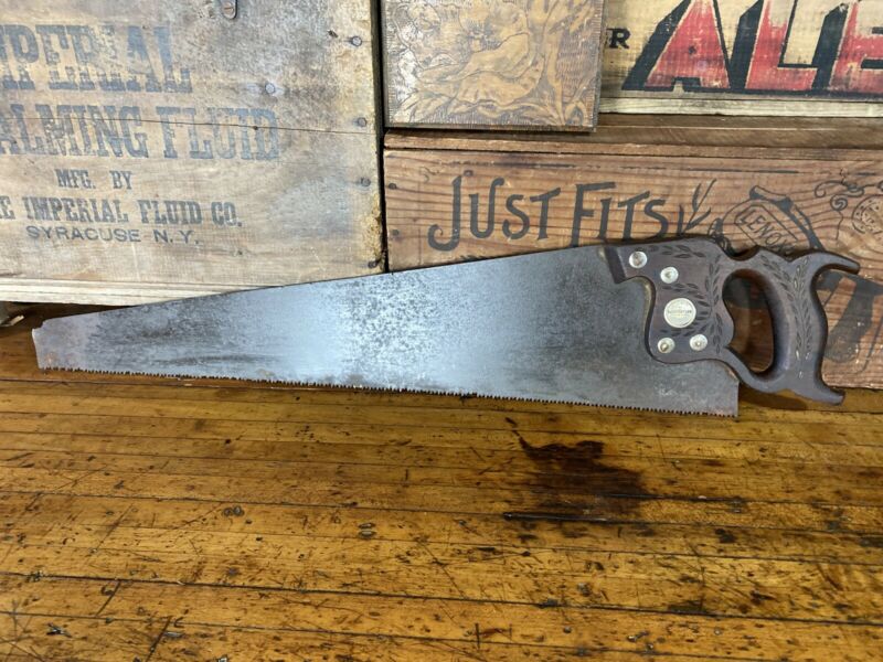 A105 Vintage Antique Winchester Hand Saw Antique Price Guide Details