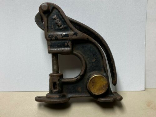 Vintage PONY Hand Rivet Eyelet Grommet Snap Punch Press Leather Tool ...
