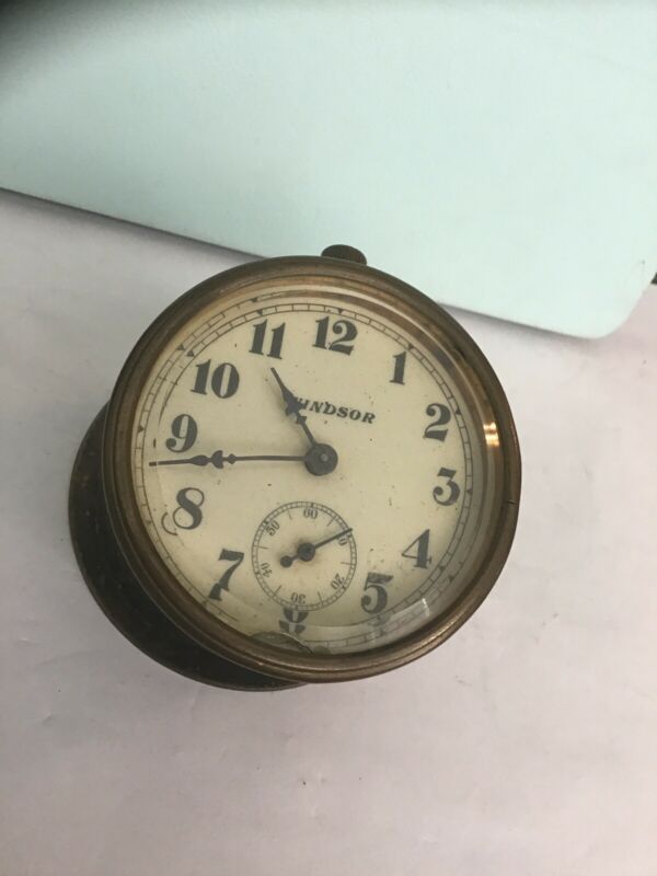 Vintage/Antique Windsor Automobile Clock Antique Price Guide Details