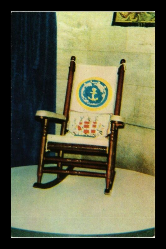 US POSTCARD JOHN F KENNEDYS ROCKING CHAIR DISPLAY Antique Price