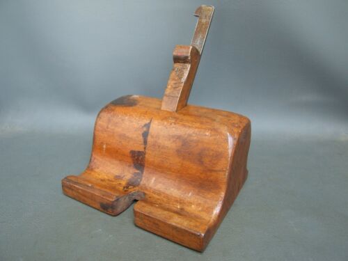 Wooden large router plane old woman''s tooth vintage old tool ...