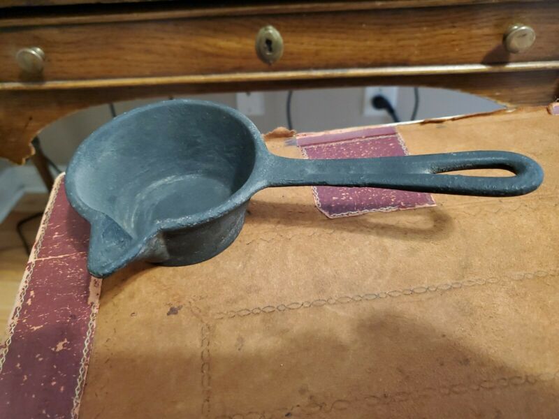 Vintage Cast Iron Ladle for Melting Lead Antique Price Guide Details