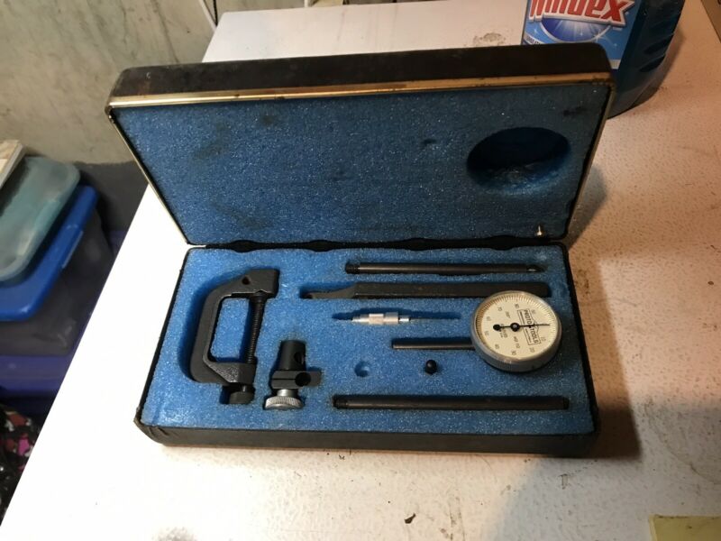 PROTO TOOLS MD 112 Jeweled Indicator .001"Gage set in box Antique