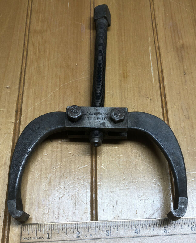 Vintage Early Craftsman No.4690 2 Jaw Puller Collectible Working