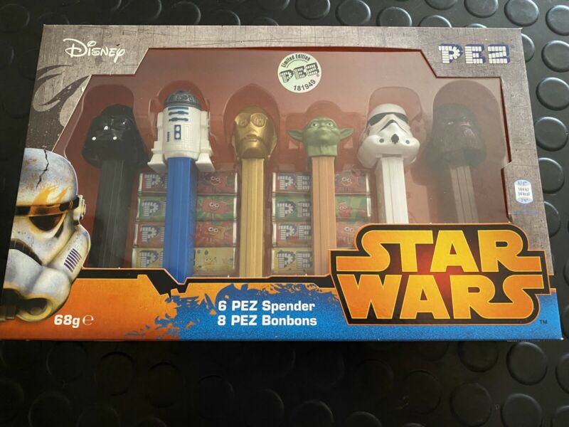 pez star wars collectors set 2005