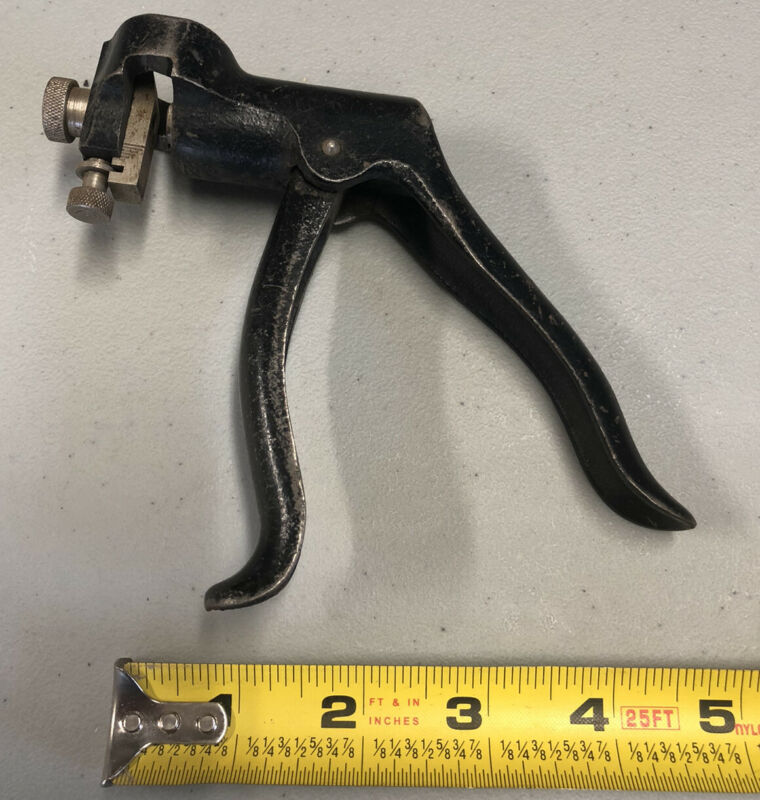 Vintage Stanley No.42X Pistol Grip Saw Tooth Setting Tool USA Great Usable Antique Price