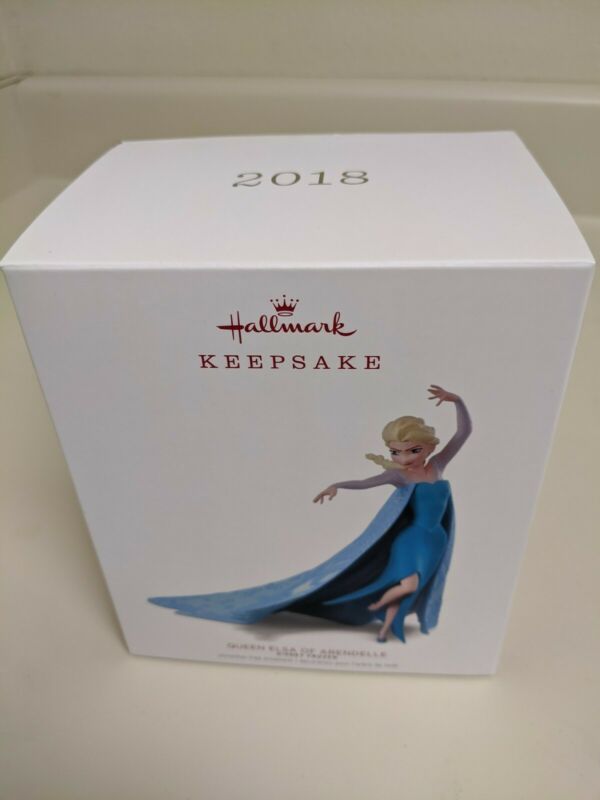 HALLMARK QUEEN ELSA OF ARENDELLE 2018 DISNEY FROZEN CHRISTMAS KEEPSAKE ...