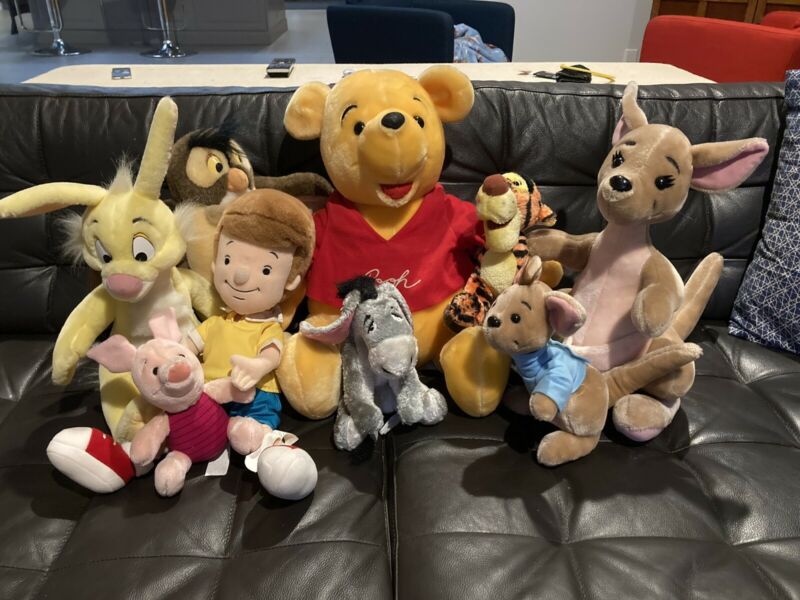winnie the pooh plush collection