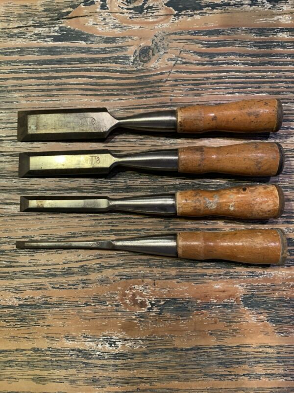 Vintage Set Of 4 Dunlap West Germany Chisels Antique Price Guide Details Page
