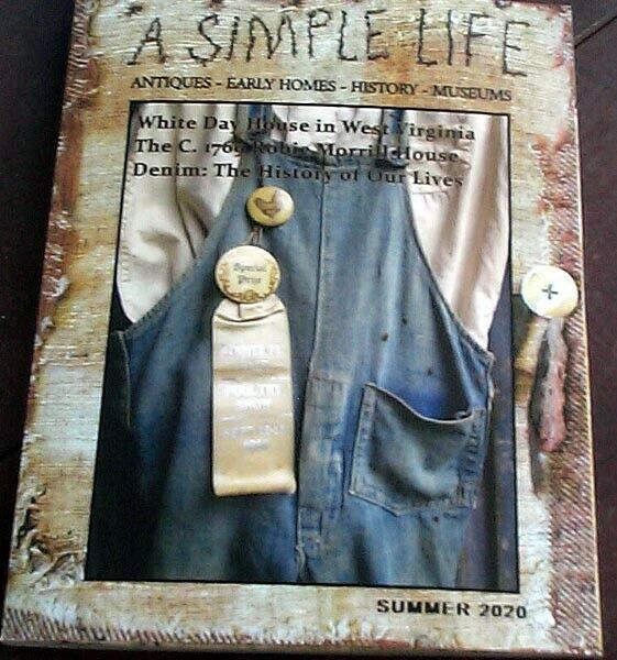 A SIMPLE LIFE MAGAZINE SUMMER 2020 BOWLS LEVI BLUE JEANS OVERALLS