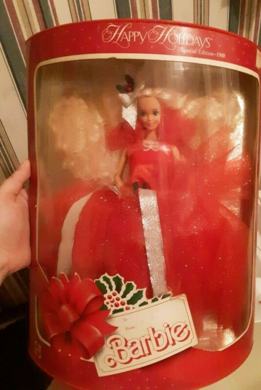 NRFB 1988 Special Edition Holiday Barbie(first ever holiday barbie made