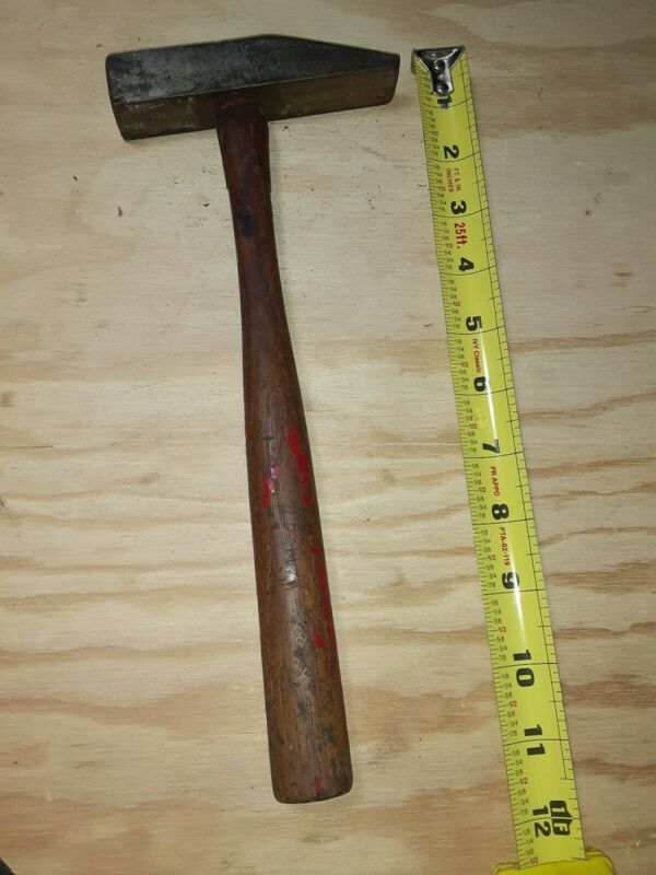 Vintage Antique Rivet Hammer Machinist Blacksmith Cross Peen Hammer