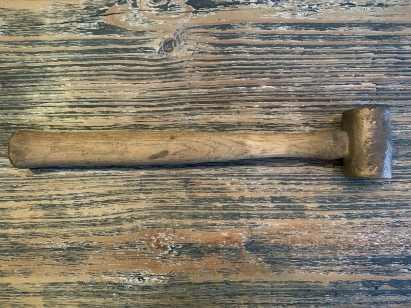 Vintage Copper Mallet Hammer Antique Price Guide Details Page