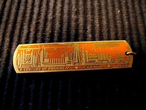 1934 Century of Progress World Fair Retractable Bottle Opener ...