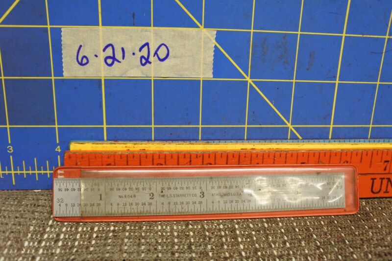 starrett-604-six-inch-ruler-antique-price-guide-details-page