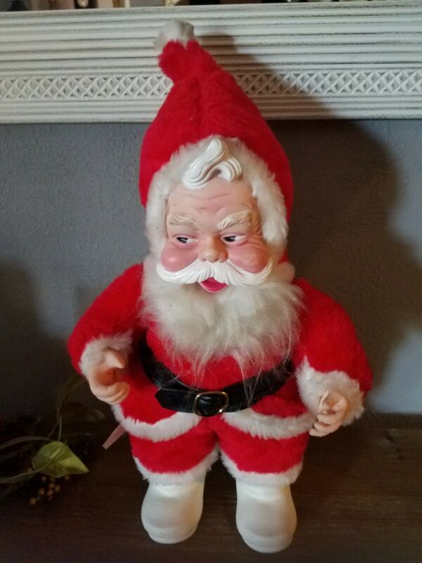 coca cola stuffed santa