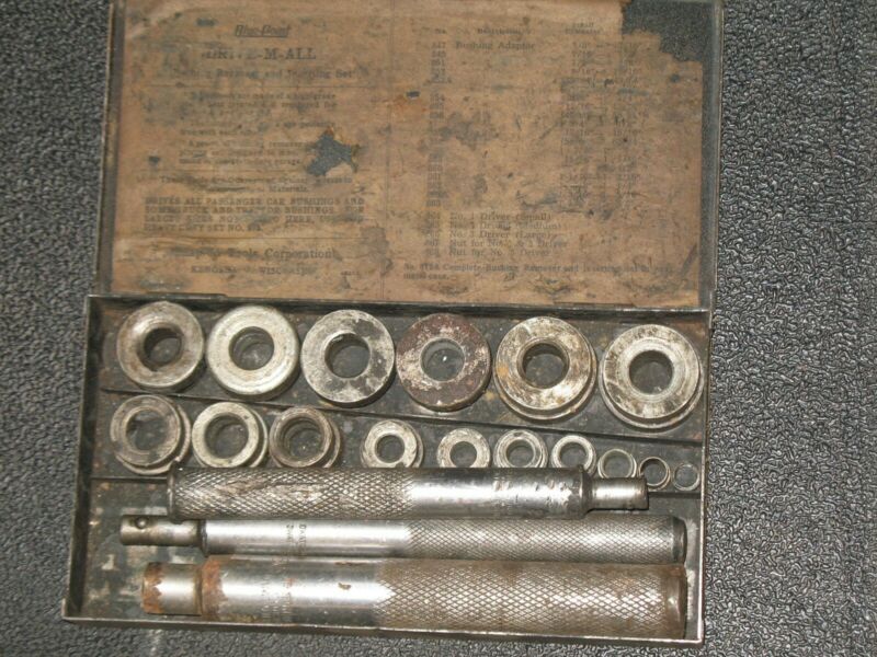 VINTAGE SNAP ON TOOL BLUE POINT BUSHING KNOCKER SET IN BOX Antique Price Guide Details Page