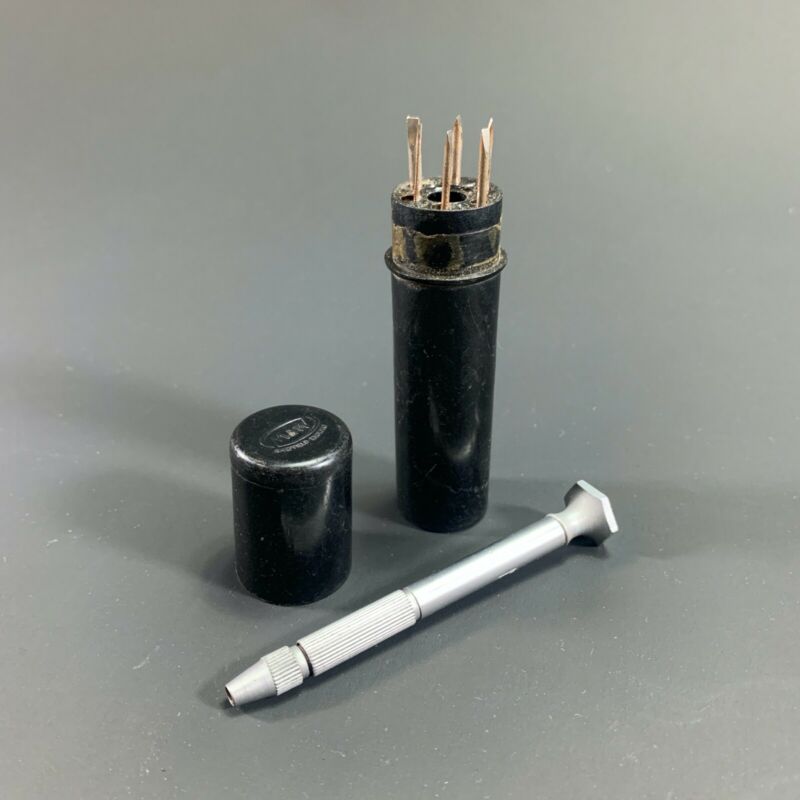 VINTAGE MOORE & WRIGHT 7pc WATCHMAKERS SCREWDRIVER SET MADE IN ENGLAND Antique Price Guide