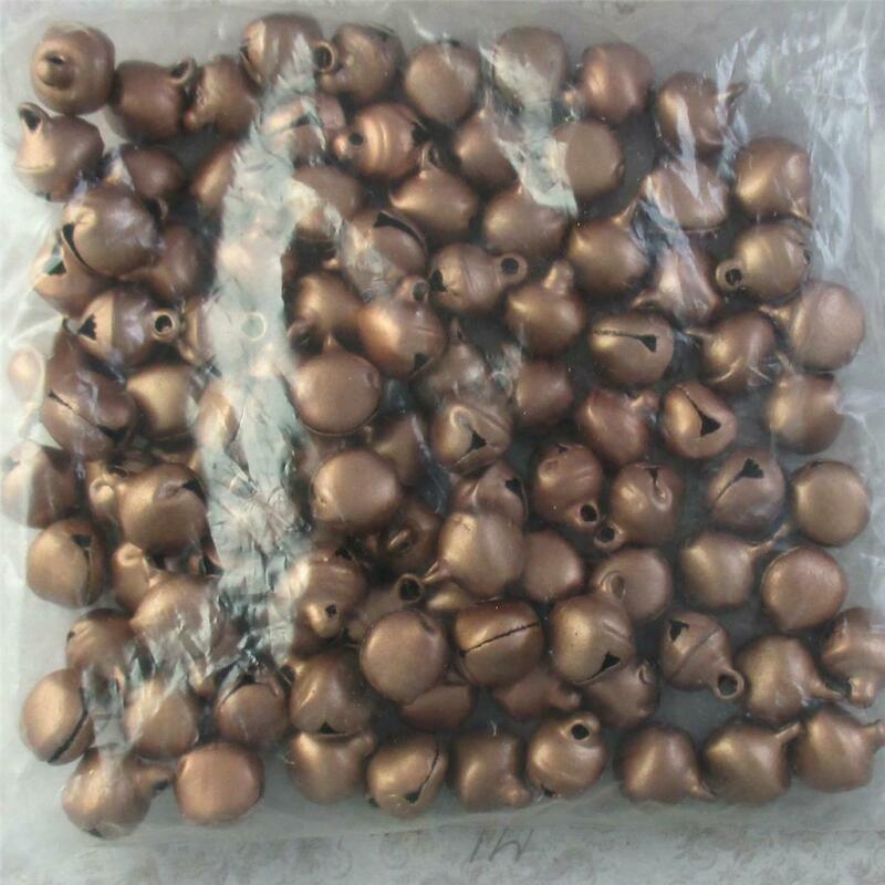 100 Antiqued Copper, Jingle Bells, 6mm Antique Price Guide Details Page