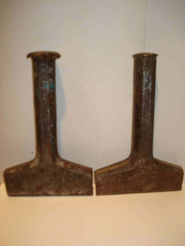 VINTAGE 2 HEAVY BRICK MASON CHISELS BUSHNELL MFG. CO. Antique Price