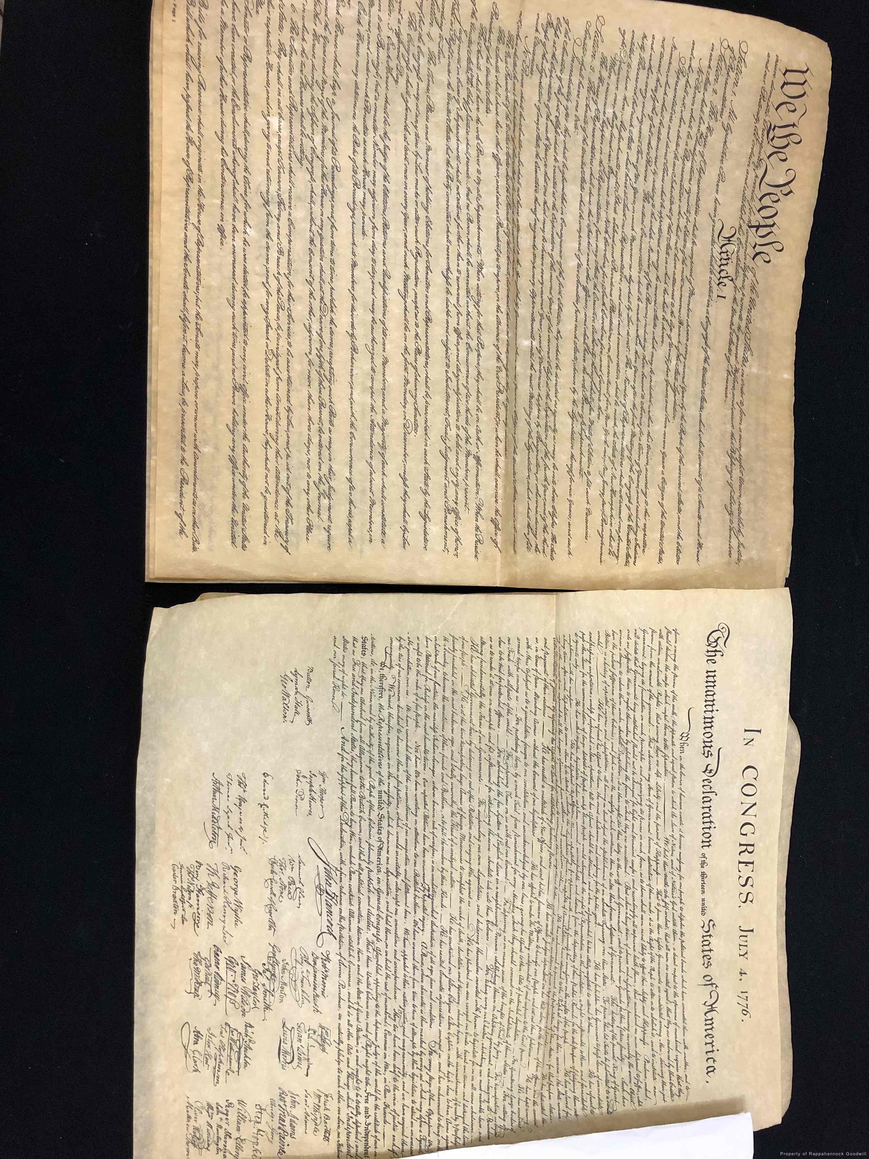 what is the value of the declaration of independence