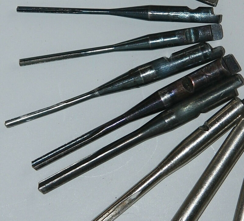 Stanley Yankee, 7 drill bits for push twist drill No.41 and 46