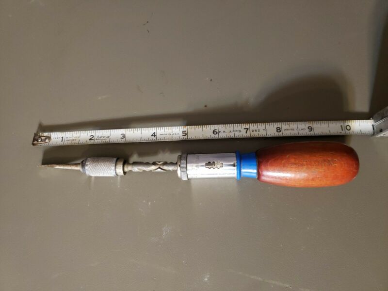Craftsman Spiral Reversable push Screwdriver 6310 West Germany