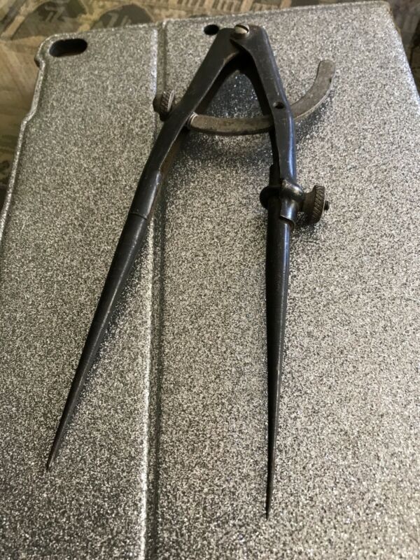 Vintage Stanley Wing Dividers Compass 41017 Antique Price Guide