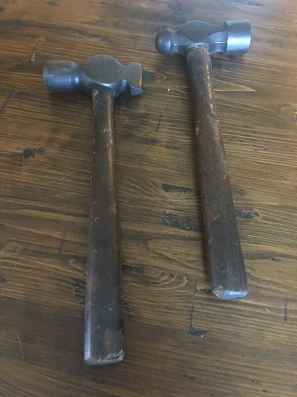 Antique Tools BLACKSMITH Standard Ball Peen HAMMER & Wedge Hammer Anvil