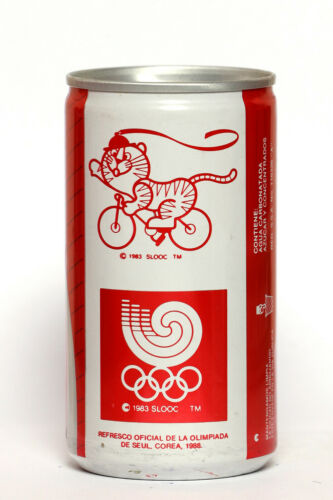 1988 Coca Cola can from Mexico, Olympics Seoul 1988 / Cycling ...