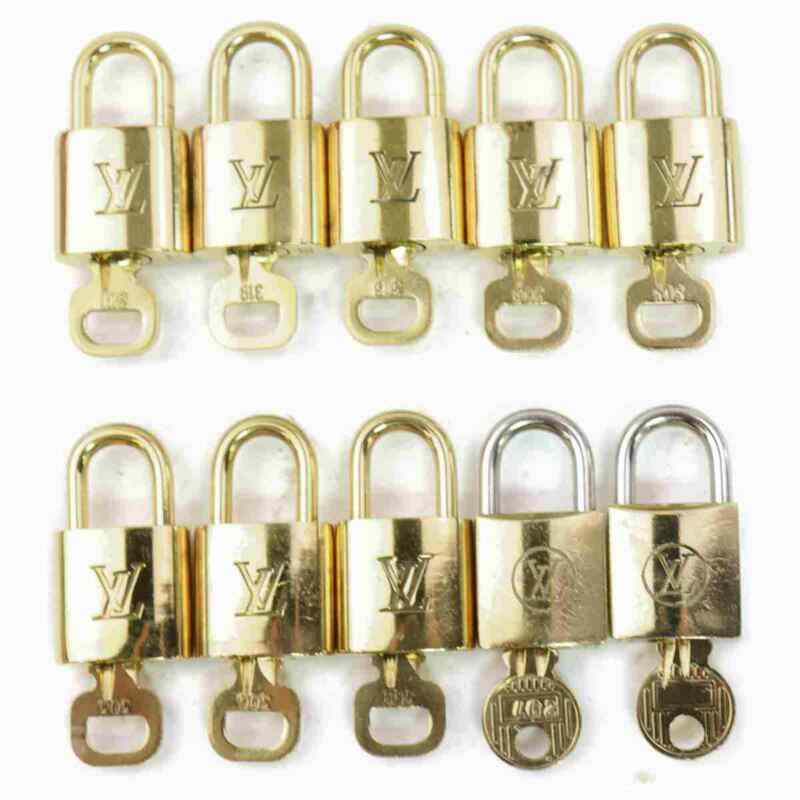 Louis Vuitton Padlock And No Key 315 Lock Brass 2446