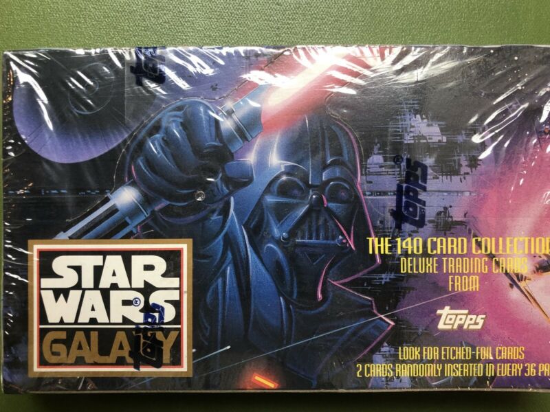 1993 topps star wars galaxy trading cards