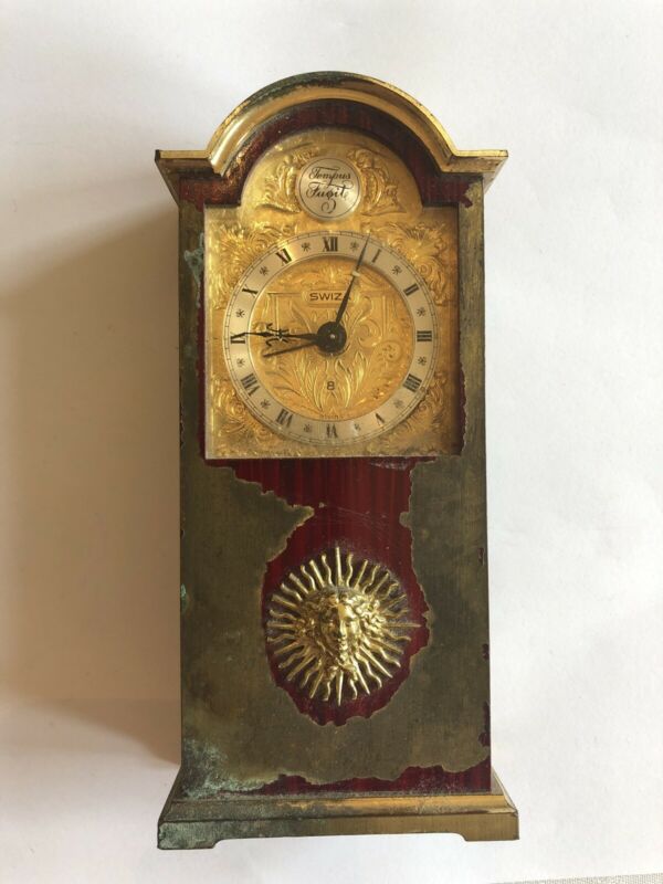 Vintage Tempus Fugit Clock Antique Price Guide Details Page